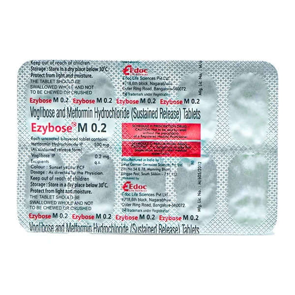 Ezybose M 0.2 Tablet 10's