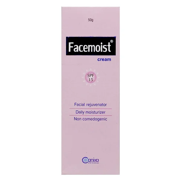 Facemoist SPF 15 Cream 50 gm, Pack of 1