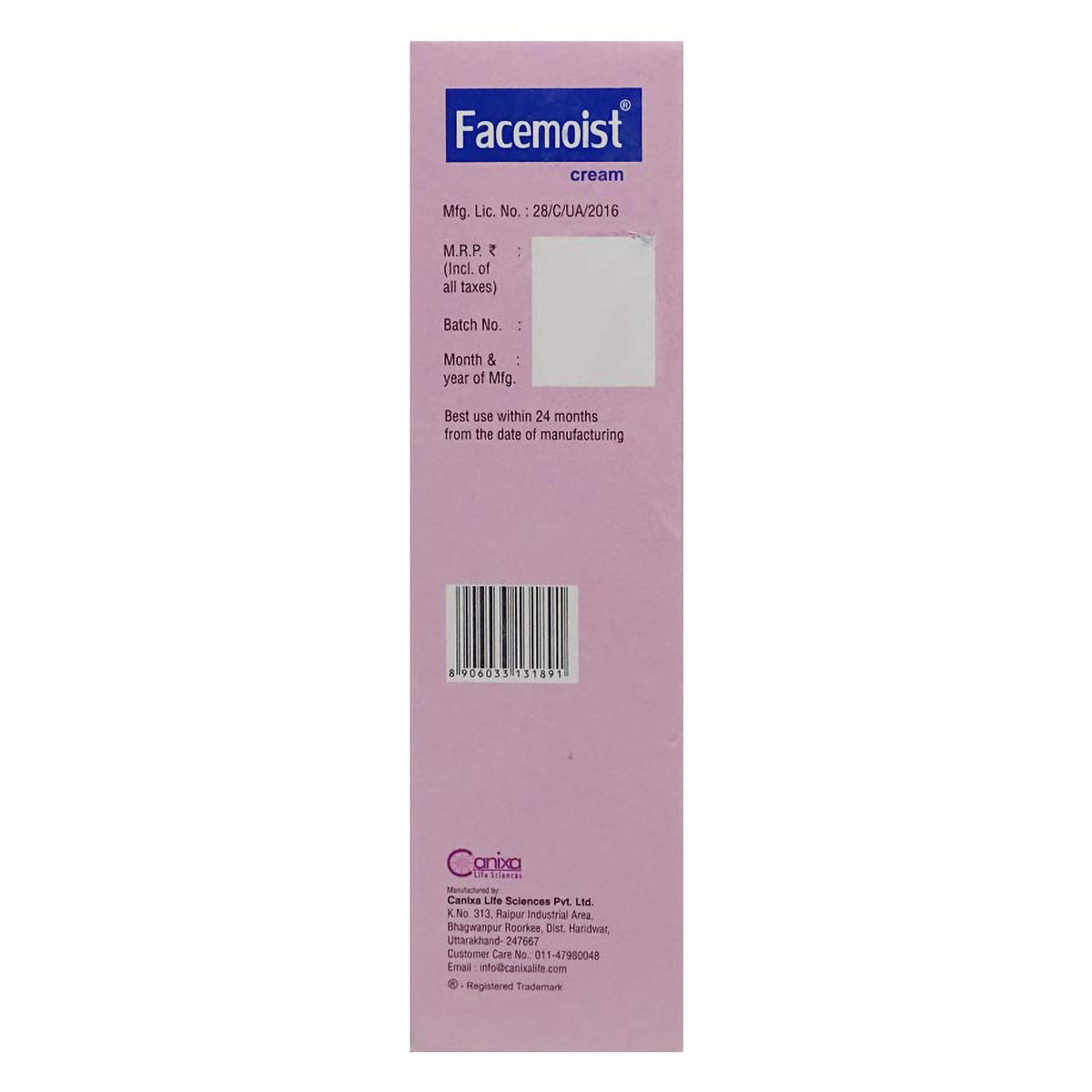 Facemoist SPF 15 Cream 50 gm, Pack of 1 Facemoist SPF 15 Cream 50 gm, Pack of 1