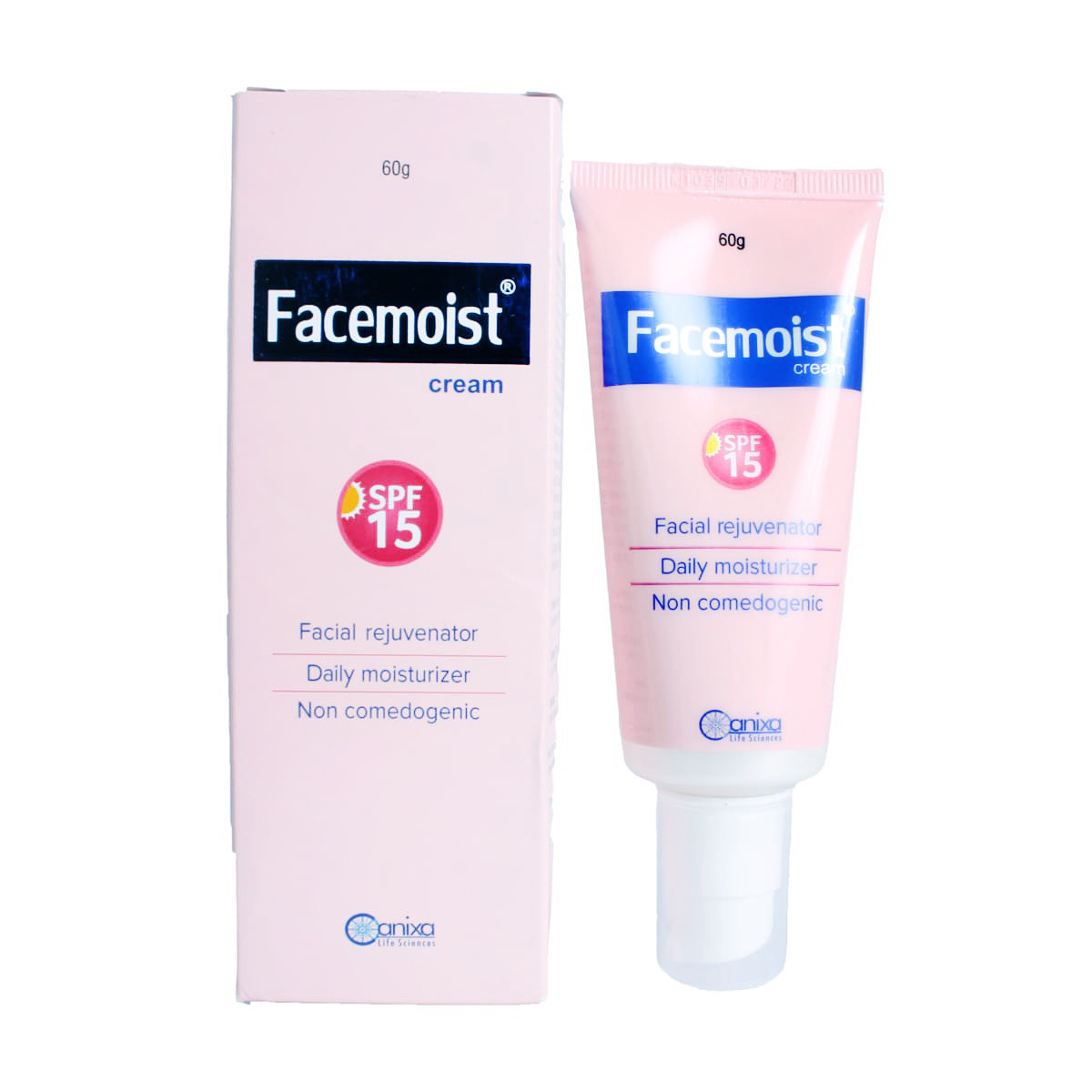 Facemoist SPF 15 Cream 60 gm, Pack of 1 Facemoist SPF 15 Cream 60 gm, Pack of 1