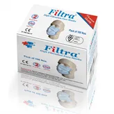 Theatex Filtra High Filtration Face Mask, 100 Count, Pack of 100