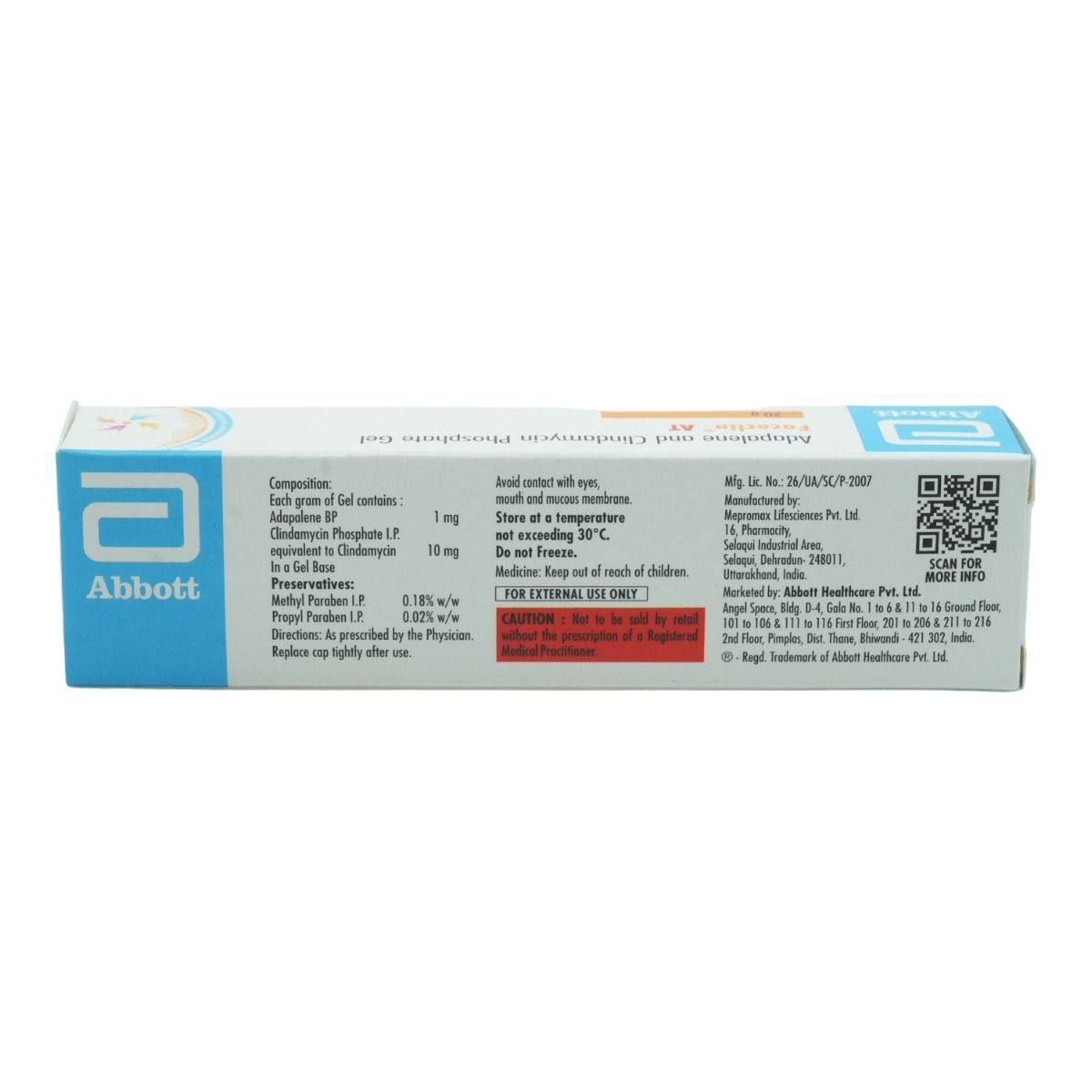 Faceclin AT Gel 20 gm Price, Uses, Side Effects, Composition Apollo