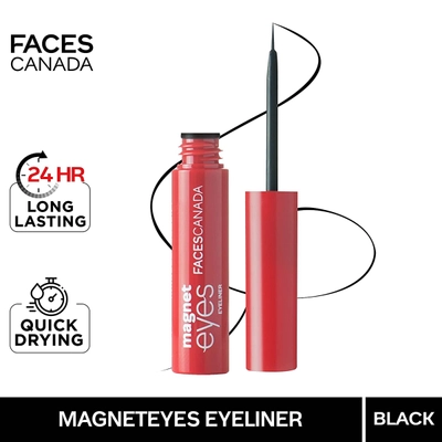 Faces Canada Magnet Eyes Black Eyeliner, 3.5 ml, Pack of 1