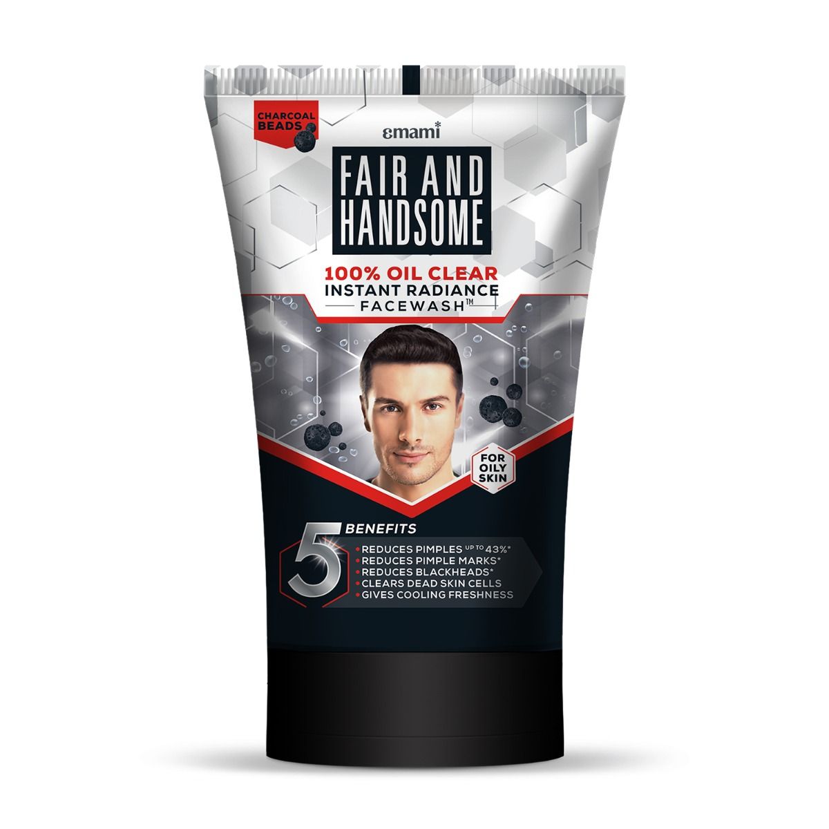 Buy Fair and Handsome 100% Oil Clear Instant Radiance Face Wash, 100 gm Online