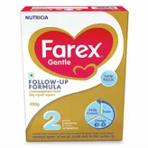 Farex Gentle Follow-Up Formula Stage 2 Powder for 6 to 12 Months, 400 gm Refill Pack, Pack of 1