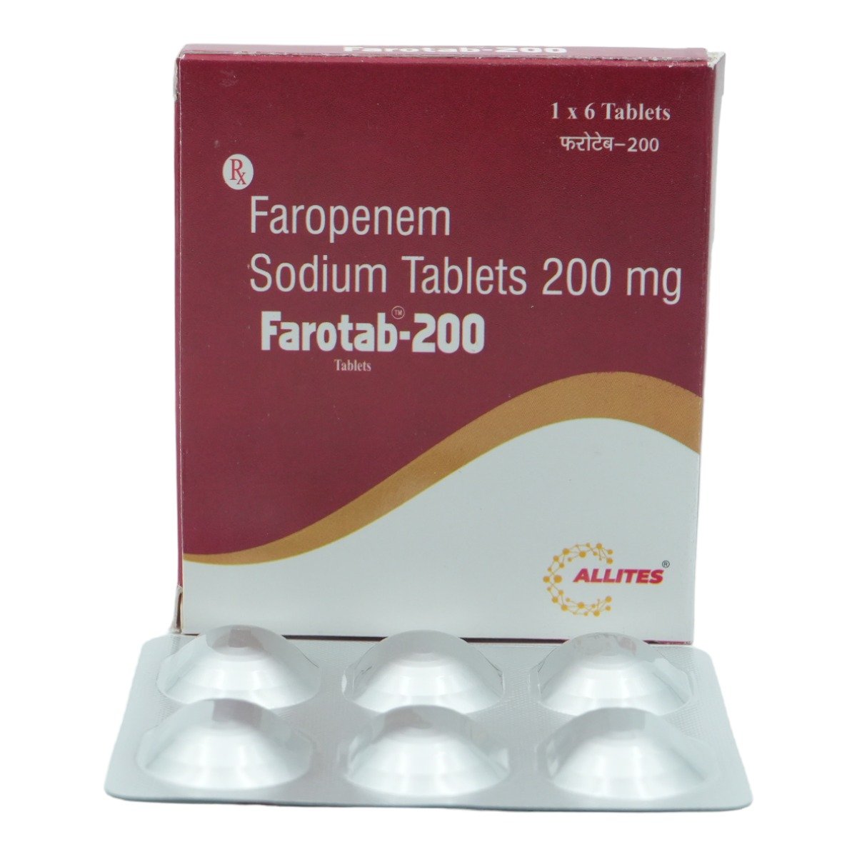 Farotab 200 mg Tablet 6's, Pack of 6 TabletS Farotab 200 mg Tablet 6's, Pack of 6 TabletS