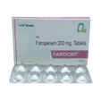Farocrit 200 mg Tablet 10's