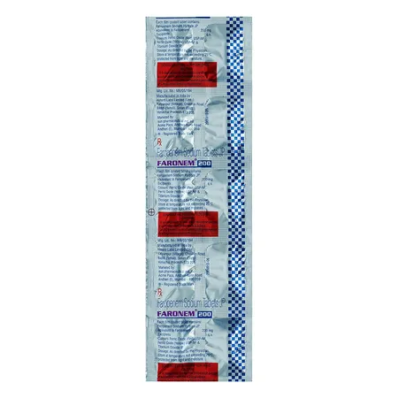 Faronem 200 Tablet 10's