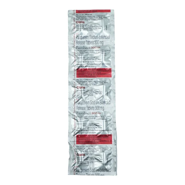 Farobact 300 mg ER Tablet 10's , Pack of 10 TABLETS