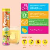 Fast&amp;Up Charge Kidz Magic Mango Flavour, 25 Effervescent Tablets, Pack of 1