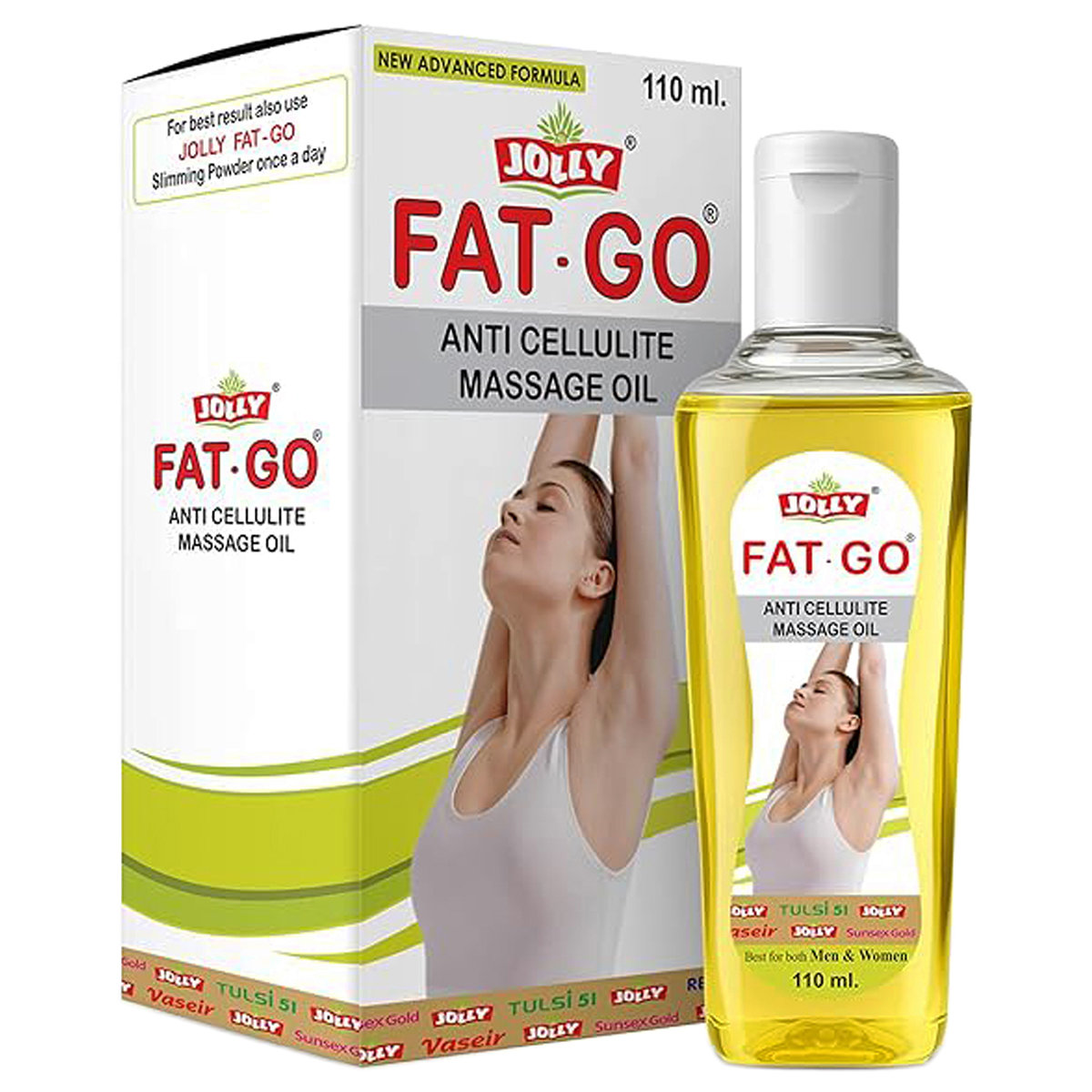 Fat Go Oil | Anti cellulite Massage Oil | Improves Skin texture, Pack of 1 Fat Go Oil | Anti cellulite Massage Oil | Improves Skin texture, Pack of 1