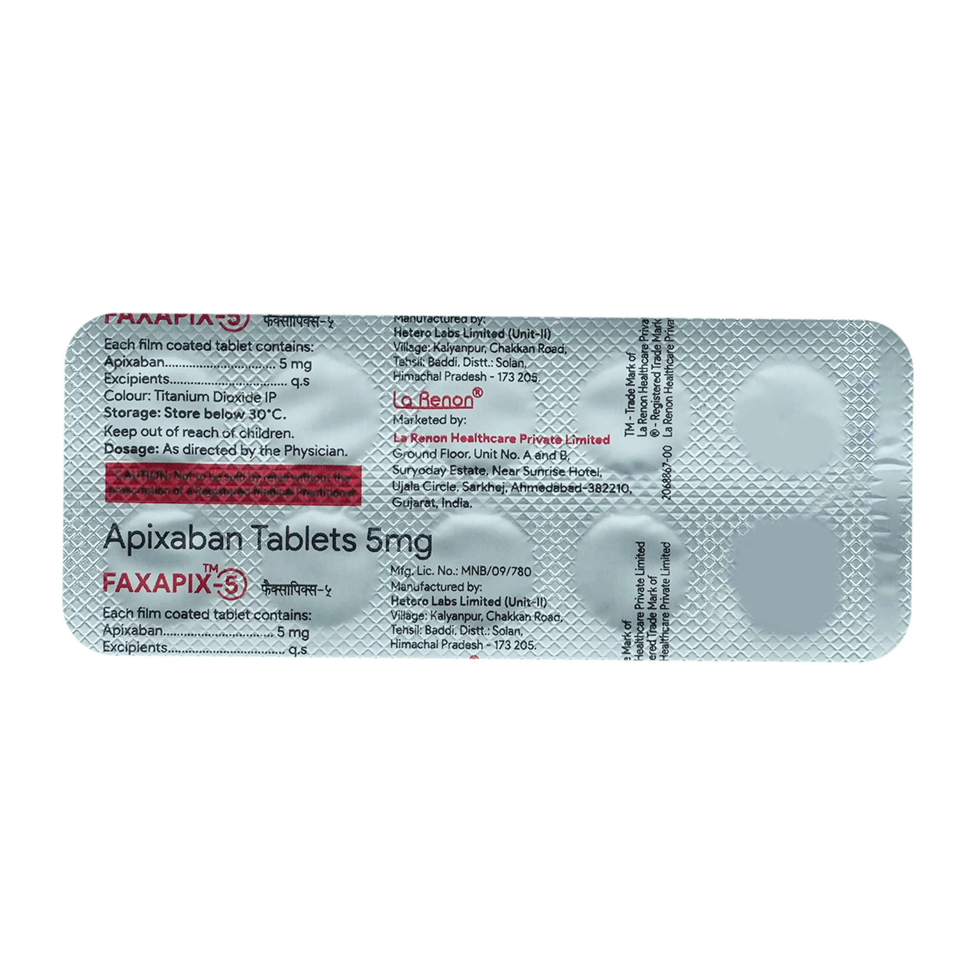 Faxapix5 Tablet Uses, Side Effects, Price Apollo Pharmacy