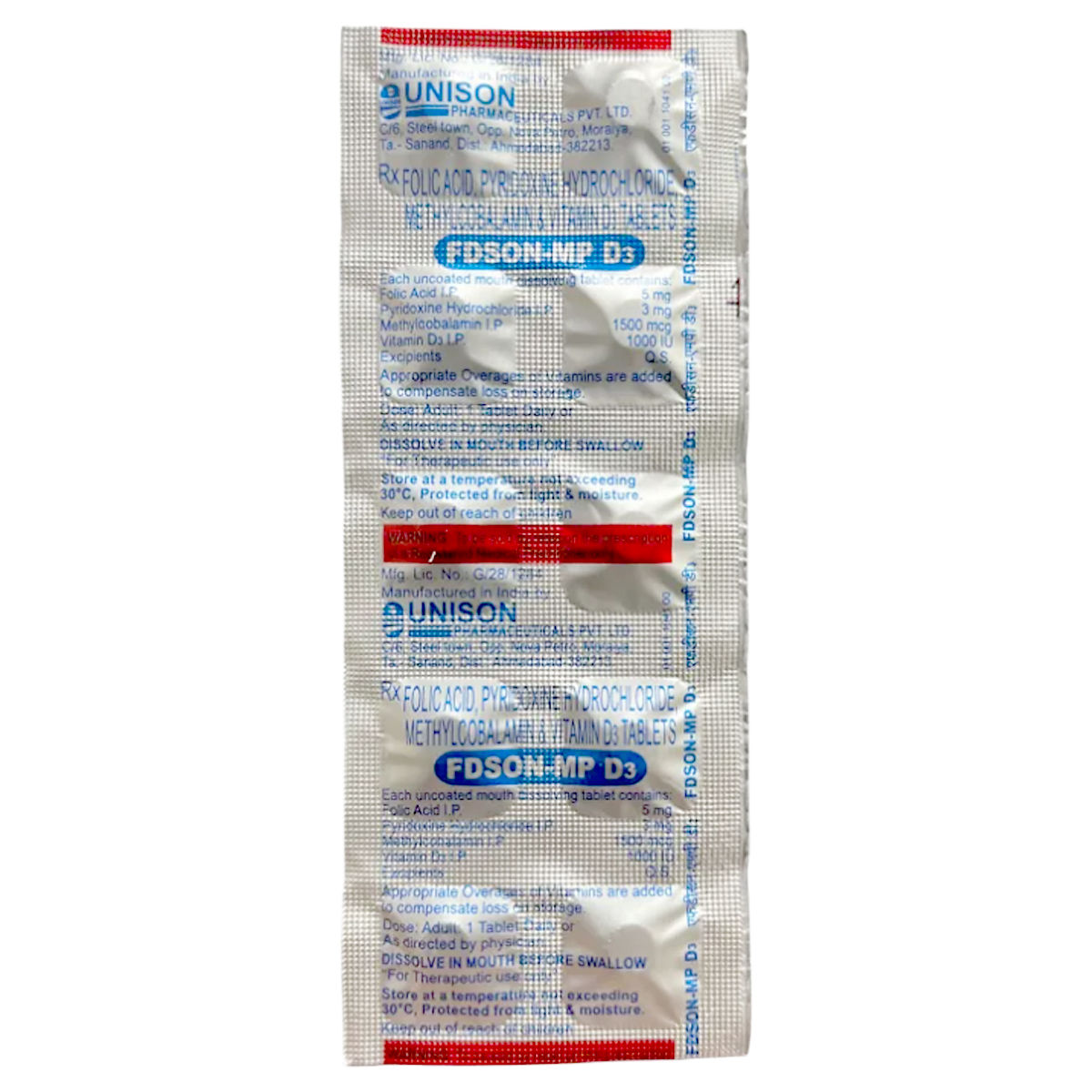 Fdson Buy Fdson-MP D3 Tablet online | Uses, Side Effects, Price and ...