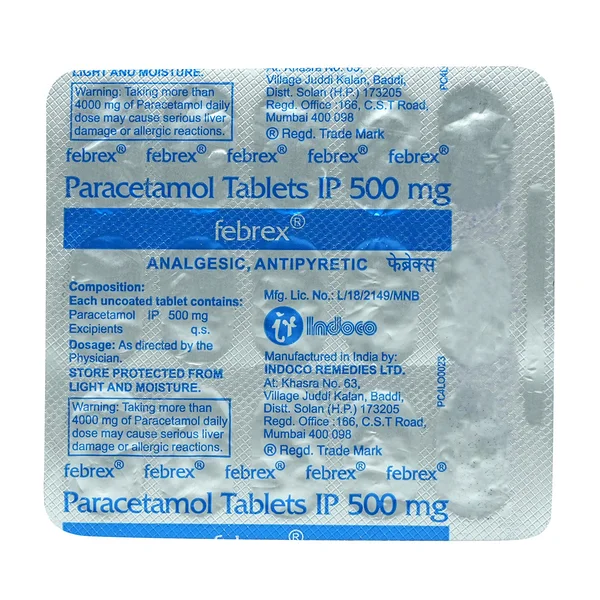 Febrex 500 mg Tablet 15's