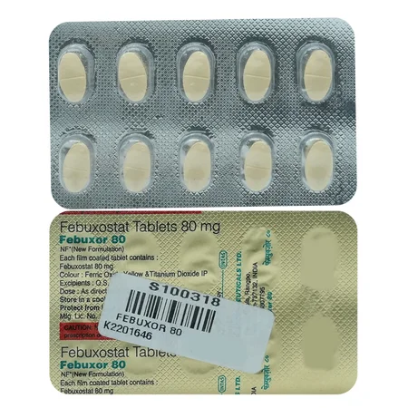 Febuxor 80 Tablet 10's