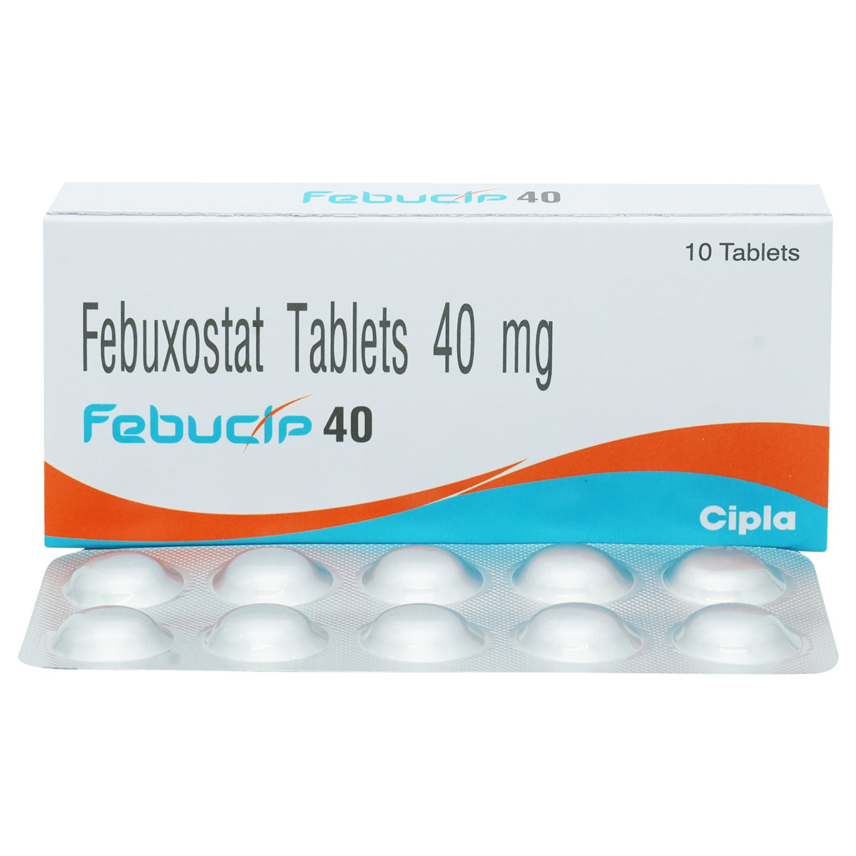 Febucip 40 Tablet 10's, Pack of 10 TABLETS Febucip 40 Tablet 10's, Pack of 10 TABLETS