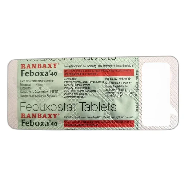 Feboxa 40 Tablet 10's