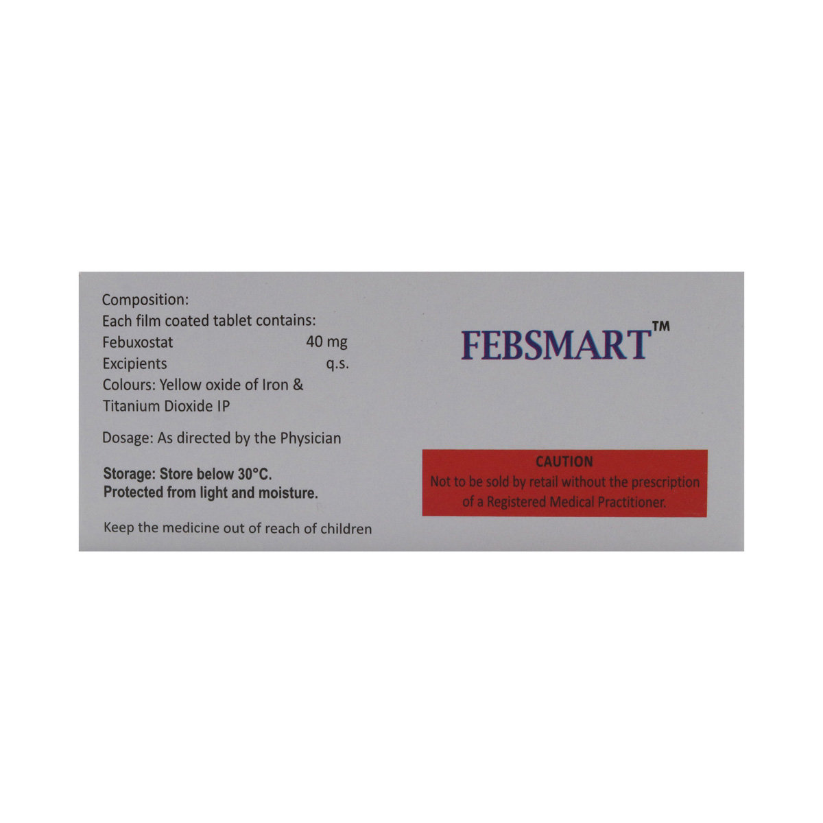 Febsmart Tablet 10's, Pack of 10 TABLETS Febsmart Tablet 10's, Pack of 10 TABLETS