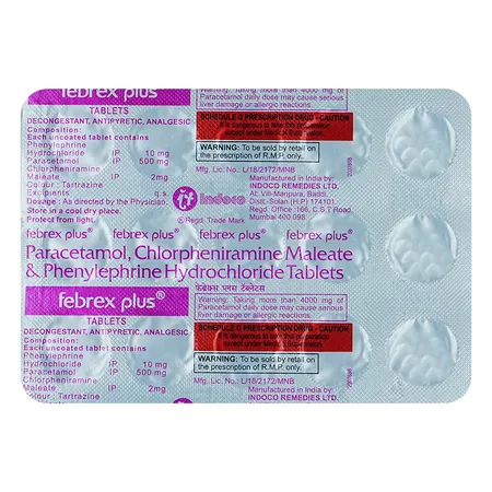 Febrex Plus Tablet 15's