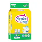 Feel Free Adult Diapers Medium, 10 Count, Pack of 1
