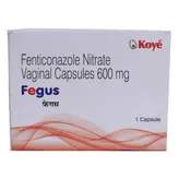 Fegus 600mg Vaginal Capsule 1's, Pack of 1 CAPSULE