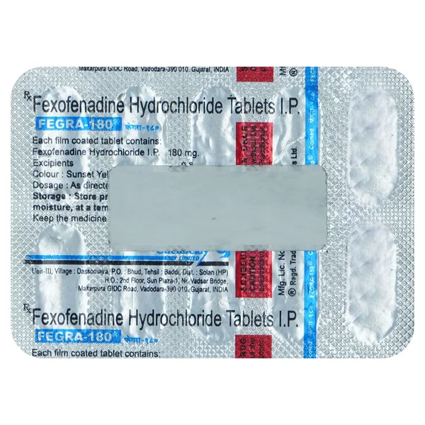 Fegra-180 Tablet 10's