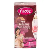 Fem Rose Anti Darkening Sensitive Skin Hair Removal Cream, 25 gm, Pack of 1