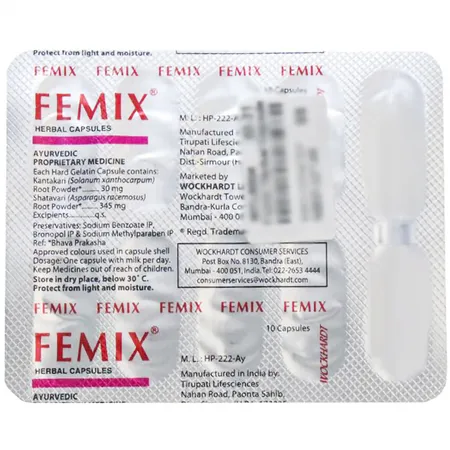 Femix Herbal, 10 Capsules