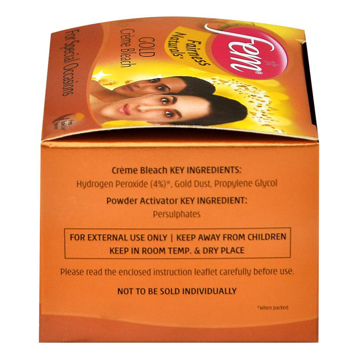 Fem Gold Fairness Bleach 24 Gm | Instant Glow | For Speacial Occasion, Pack of 1 Fem Gold Fairness Bleach 24 Gm | Instant Glow | For Speacial Occasion, Pack of 1