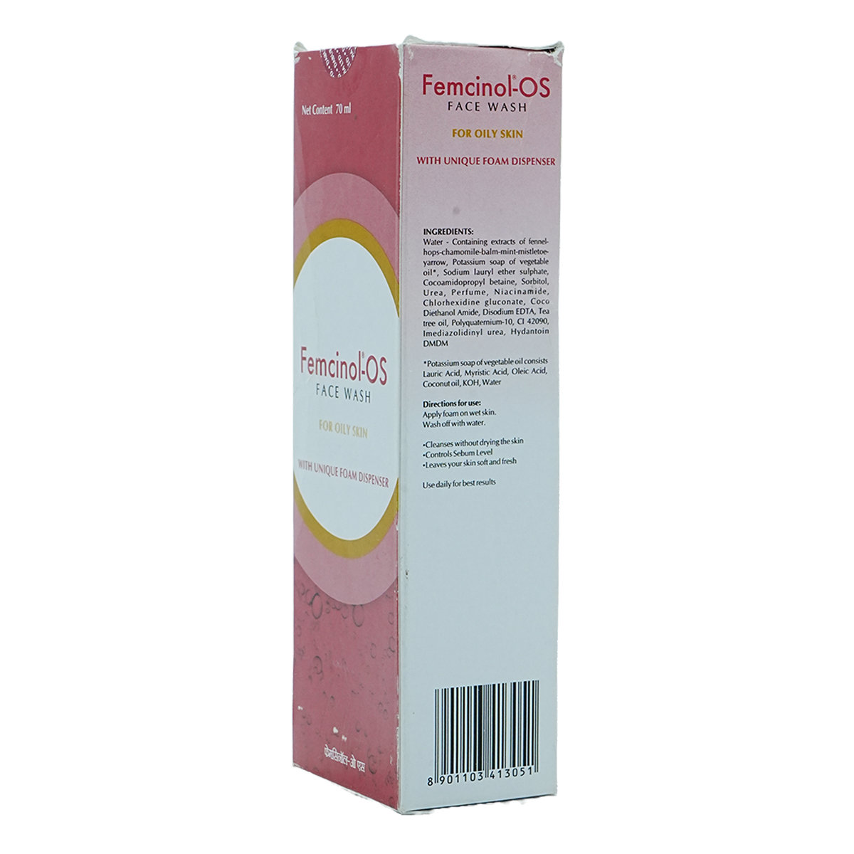 Femcinol OS Face Wash 70 ml, Pack of 1 Femcinol OS Face Wash 70 ml, Pack of 1