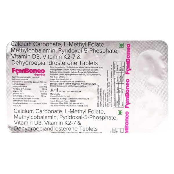 Femboneo Tablet 10's, Pack of 10