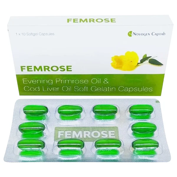 Femrose Softgel Capsule 10's, Pack of 10