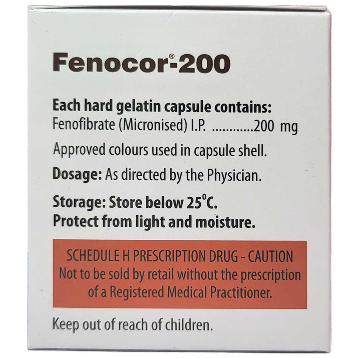 Fenocor 200 Capsule 10's, Pack of 10 CAPSULES Fenocor 200 Capsule 10's, Pack of 10 CAPSULES