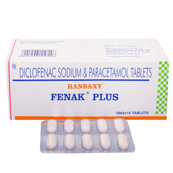 Fenak Plus Tablet 10's, Pack of 10 TABLETS