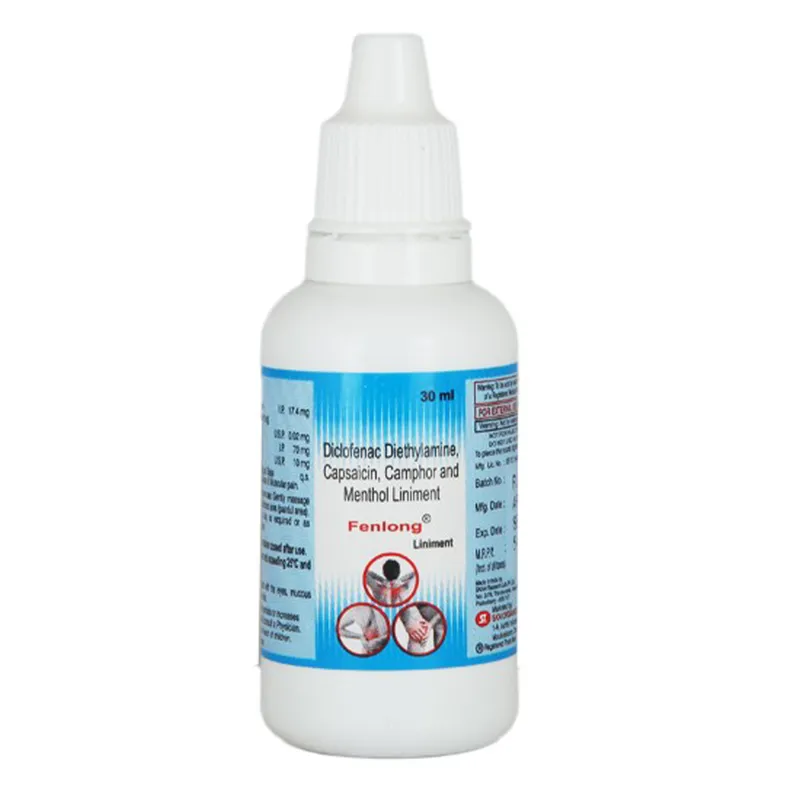 Fenlong Buy Fenlong Liniment online | Uses, Side Effects, Price and substitutes ...