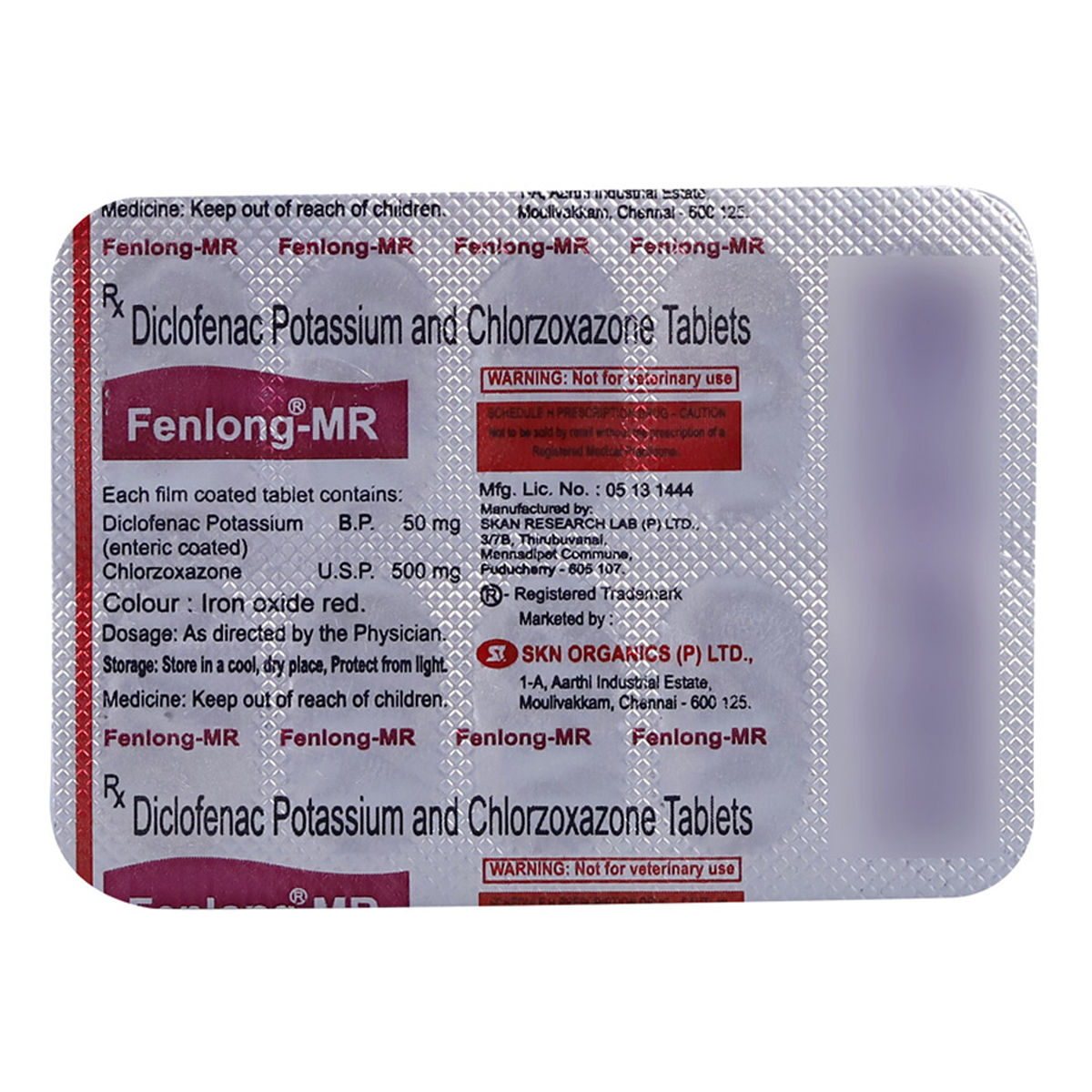 Buy Fenlong MR Tablet 10's Online