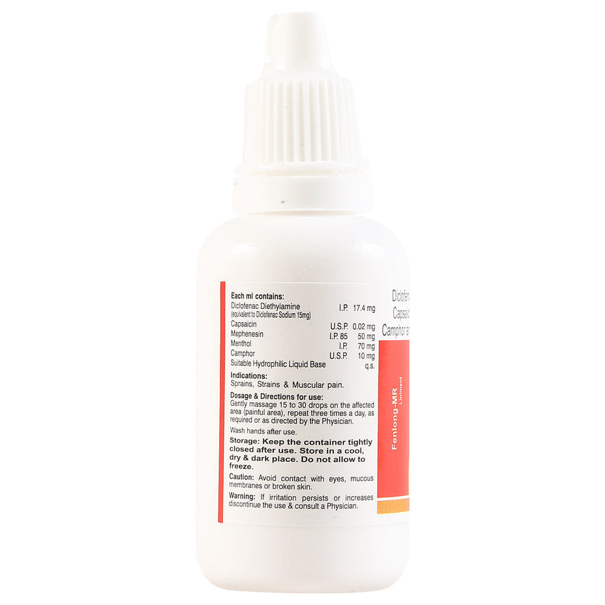 Fenlong-MR Liniment 30 ml, Pack of 1 LINIMENT Fenlong-MR Liniment 30 ml, Pack of 1 LINIMENT