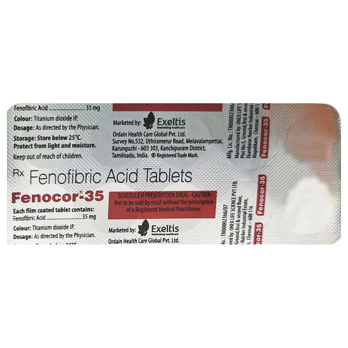 Buy Fenocor-35 Tablet 10's Online