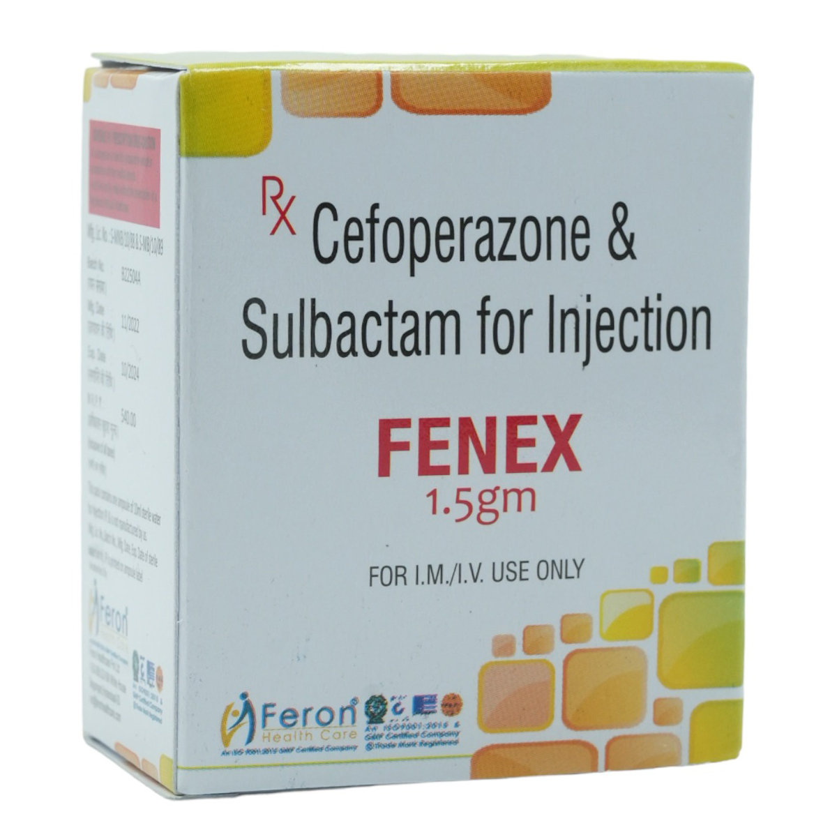 Fenex 1.5 gm Injection 1's, Pack of 1 INJECTION Fenex 1.5 gm Injection 1's, Pack of 1 INJECTION