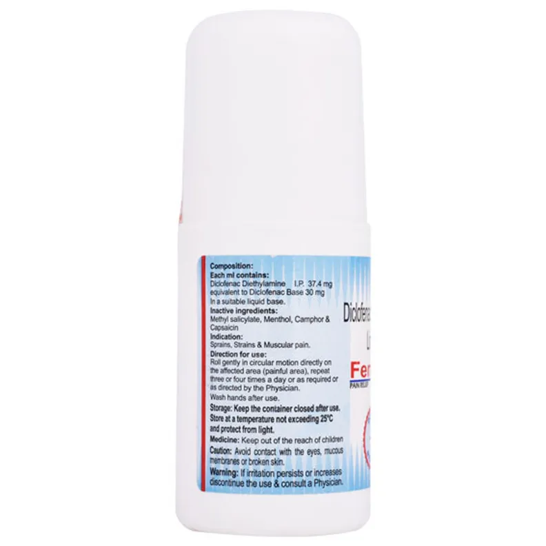 Fenlong Buy Fenlong Roll-On Liniment online | Uses, Side Effects, Price and ...