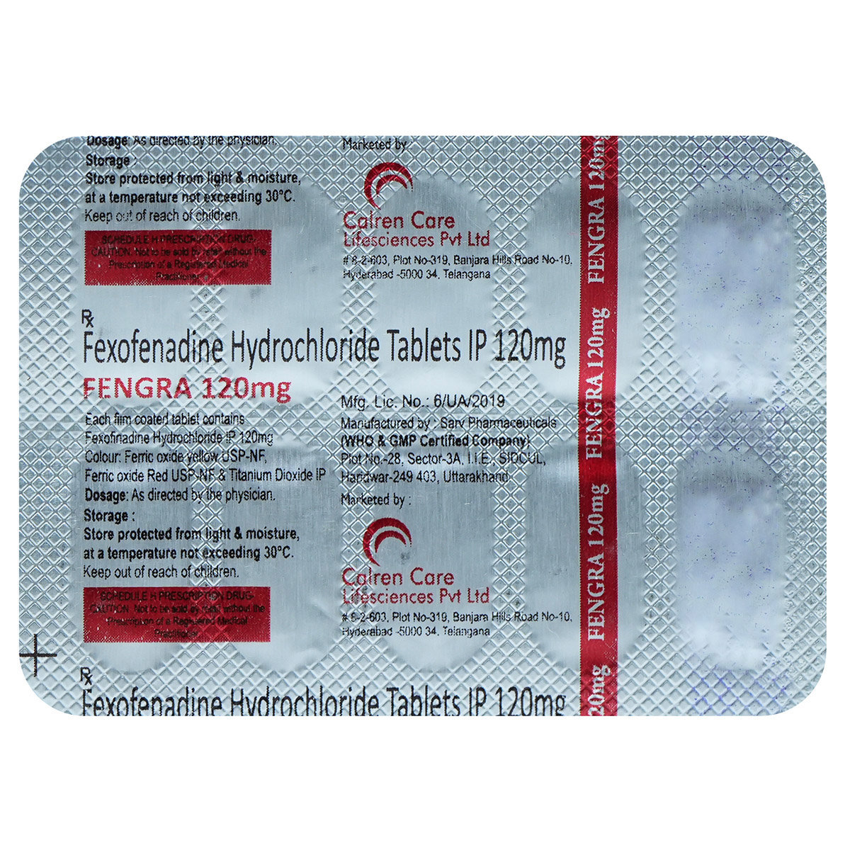Fengra 120 mg Tablet 10's, Pack of 10 Oral SuspensionS Fengra 120 mg Tablet 10's, Pack of 10 Oral SuspensionS