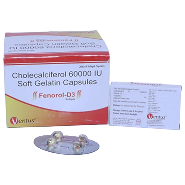 Fenorol-D3 Softgel Capsule 4's