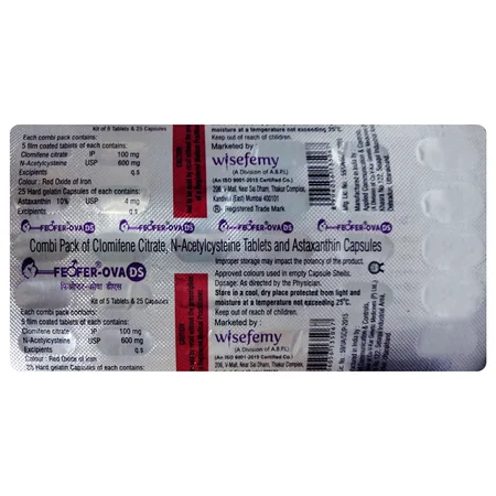 Feofer-Ova (Tablet 5's+Capsule 25's) Kit