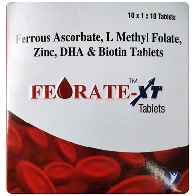 Feorate-XT Tablet 10's, Pack of 10 TABLETS