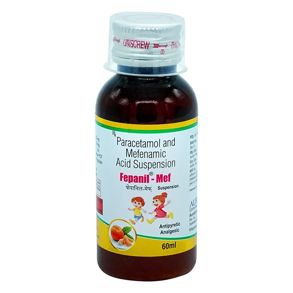 Fepanil-Mef Orange Flavour Suspension 60 ml
