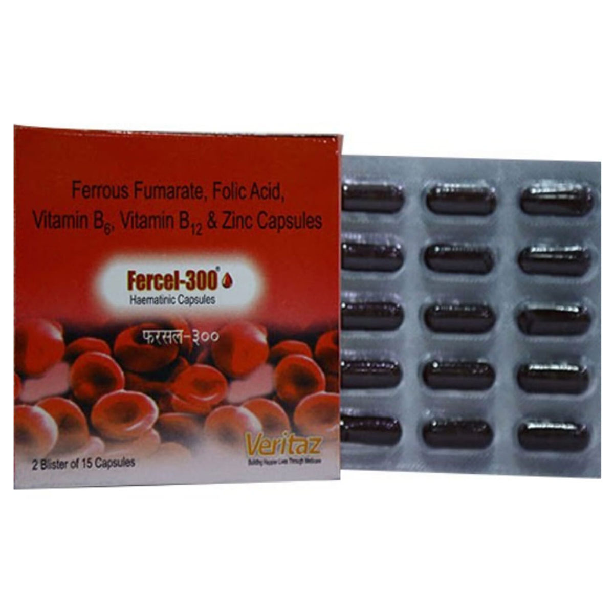 Buy Fercel 300 Capsule 15's Online