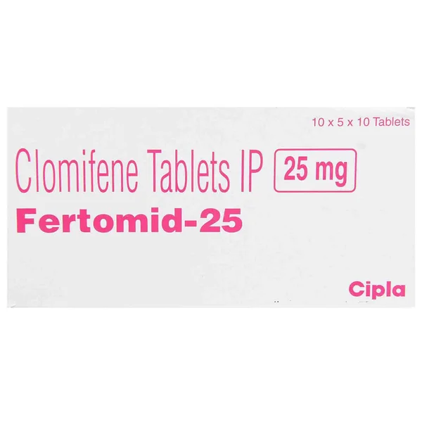 Fertomid-25 Tablet 10's, Pack of 10 TABLETS