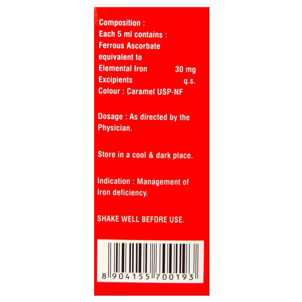 Feronia-XT Suspension 150 ml, Pack of 1 Suspension Feronia-XT Suspension 150 ml, Pack of 1 Suspension