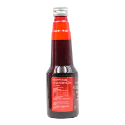 Fercee Red Syrup 225 ml, Pack of 1 LIQUID