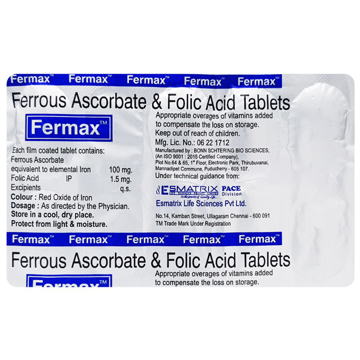 Fermax Tablet 10's, Pack of 10 Fermax Tablet 10's, Pack of 10